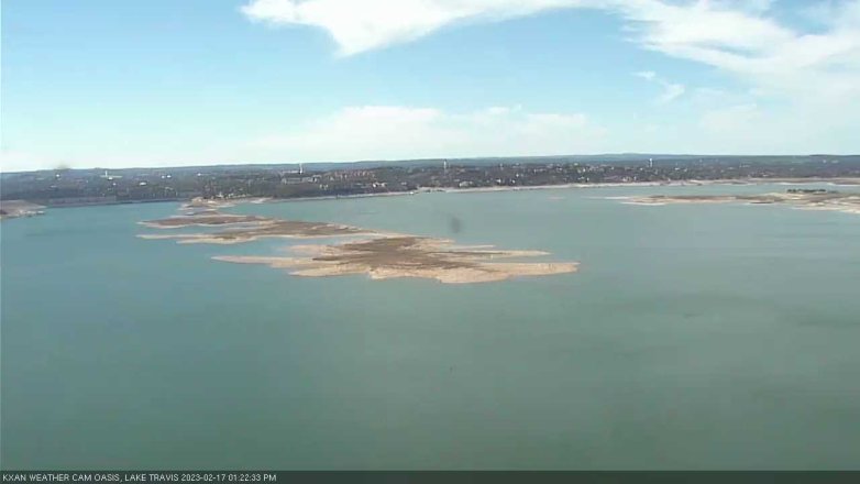 Lake Travis webcam, February 17, 2023 1:25 PM CT