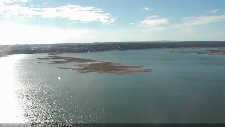 Lake Travis webcam, February 17, 2023 3:45 PM CT