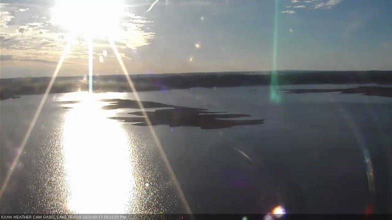 Lake Travis webcam, February 17, 2023 5:25 PM CT
