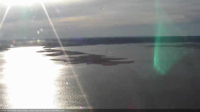 Lake Travis webcam, February 18, 2023 4:45 PM CT