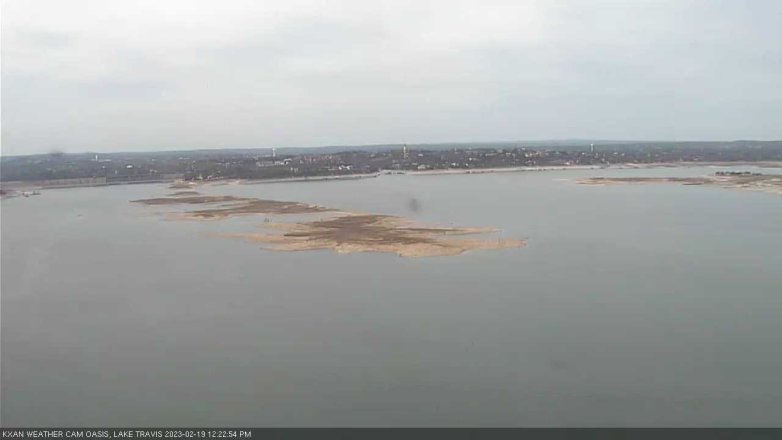 Lake Travis webcam, February 19, 2023 12:25 PM CT
