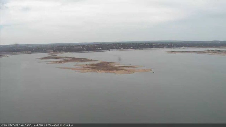 Lake Travis webcam, February 19, 2023 12:45 PM CT