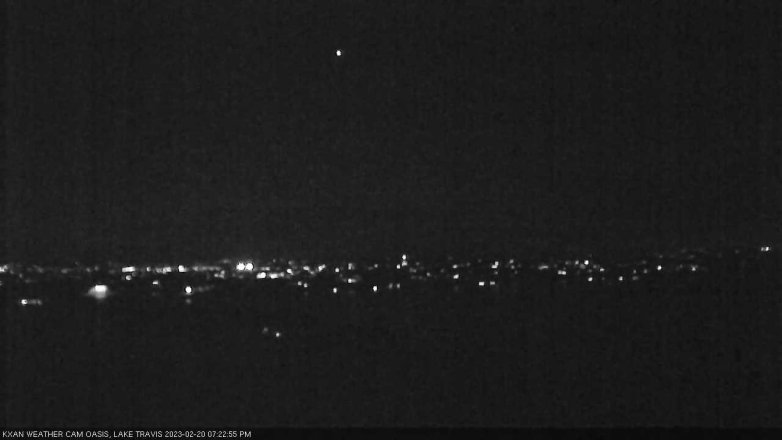 Lake Travis webcam, February 20, 2023 7:25 PM CT