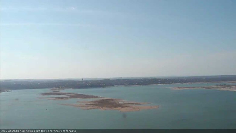 Lake Travis webcam, February 21, 2023 2:25 PM CT