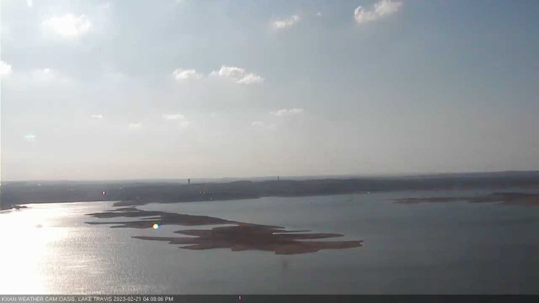 Lake Travis webcam, February 21, 2023 4:00 PM CT