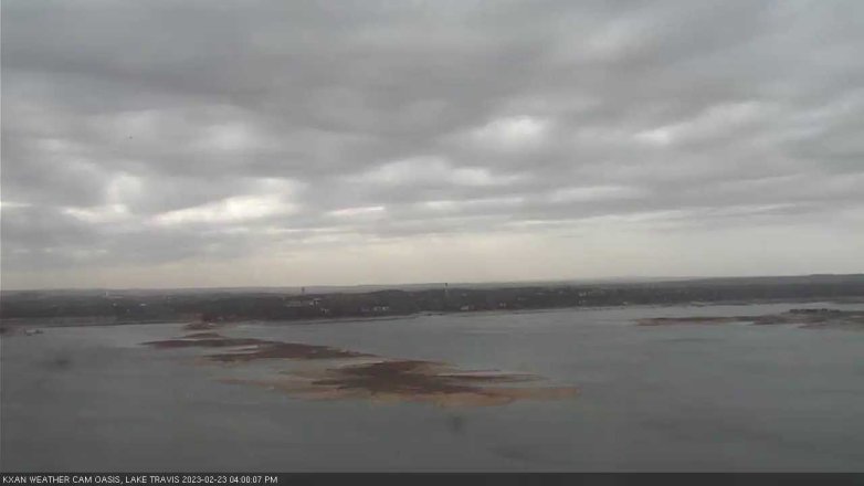 Lake Travis webcam, February 23, 2023 4:00 PM CT