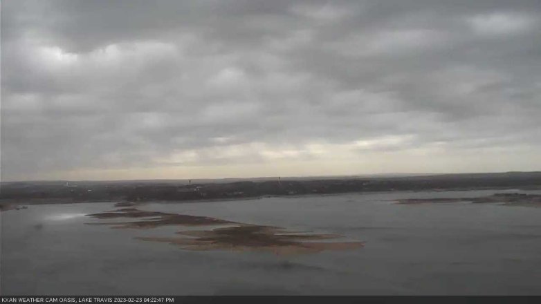 Lake Travis webcam, February 23, 2023 4:25 PM CT