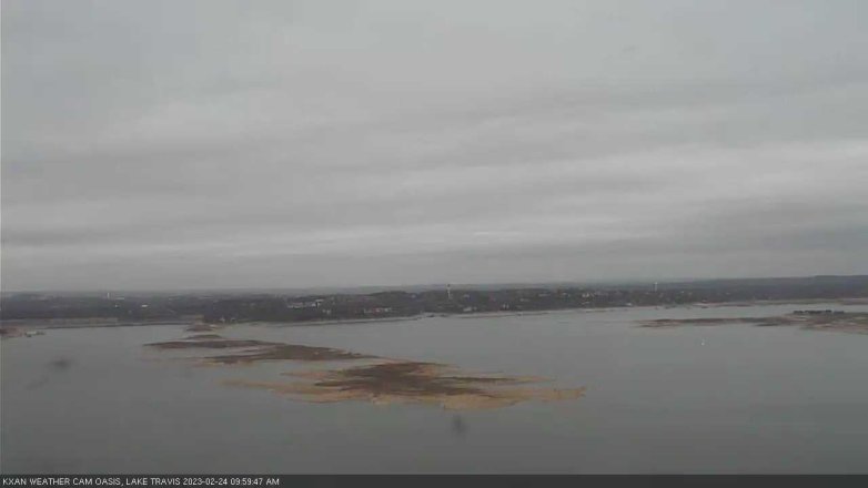 Lake Travis webcam, February 24, 2023 10:00 AM CT