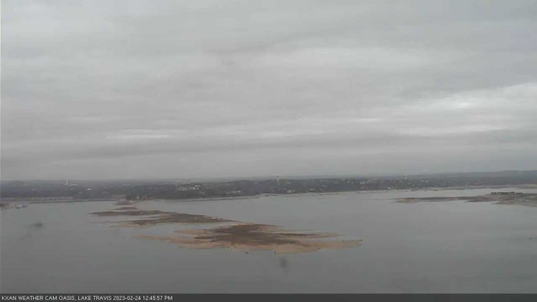 Lake Travis webcam, February 24, 2023 12:45 PM CT