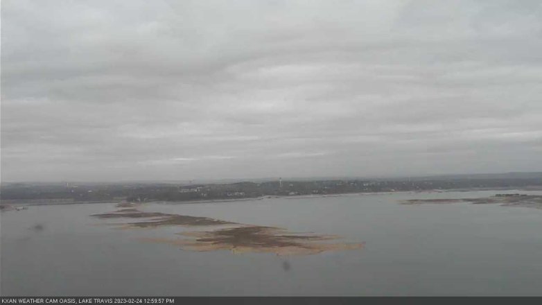 Lake Travis webcam, February 24, 2023 1:00 PM CT