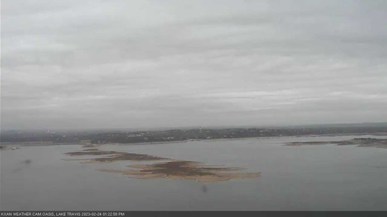 Lake Travis webcam, February 24, 2023 1:25 PM CT