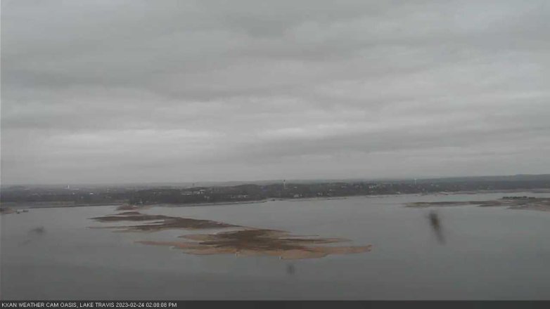 Lake Travis webcam, February 24, 2023 2:00 PM CT