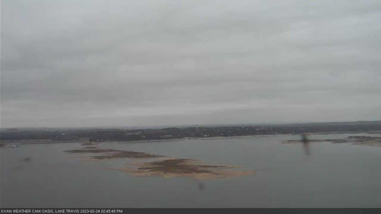 Lake Travis webcam, February 24, 2023 2:45 PM CT