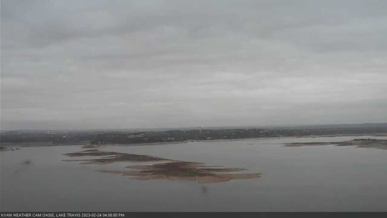 Lake Travis webcam, February 24, 2023 4:00 PM CT