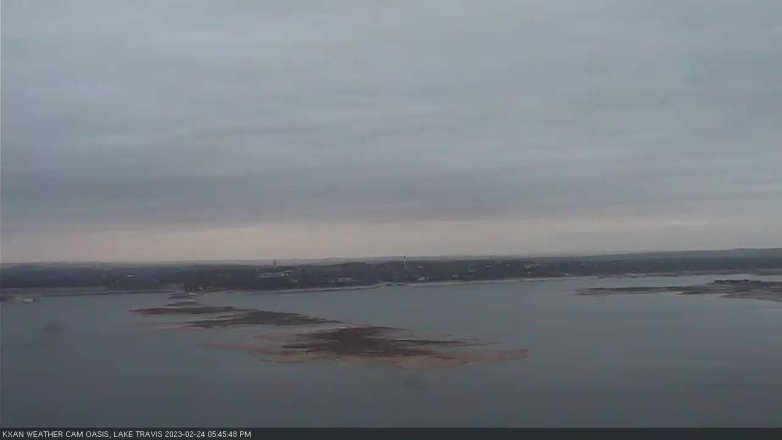 Lake Travis webcam, February 24, 2023 5:45 PM CT