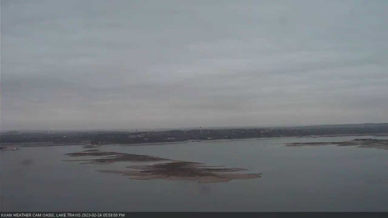 Lake Travis webcam, February 24, 2023 6:00 PM CT