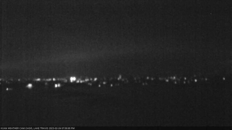 Lake Travis webcam, February 24, 2023 7:00 PM CT