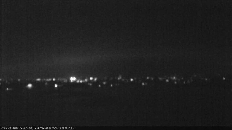Lake Travis webcam, February 24, 2023 7:25 PM CT