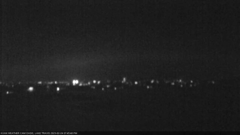 Lake Travis webcam, February 24, 2023 7:45 PM CT