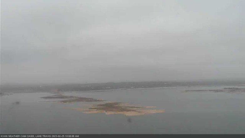 Lake Travis webcam, February 25, 2023 10:00 AM CT