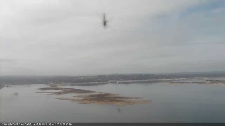 Lake Travis webcam, February 25, 2023 1:25 PM CT