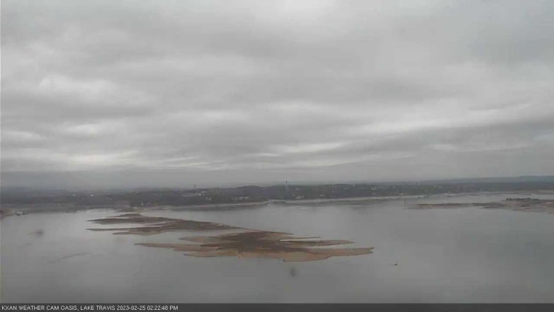 Lake Travis webcam, February 25, 2023 2:25 PM CT