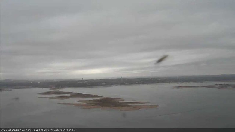 Lake Travis webcam, February 25, 2023 3:25 PM CT