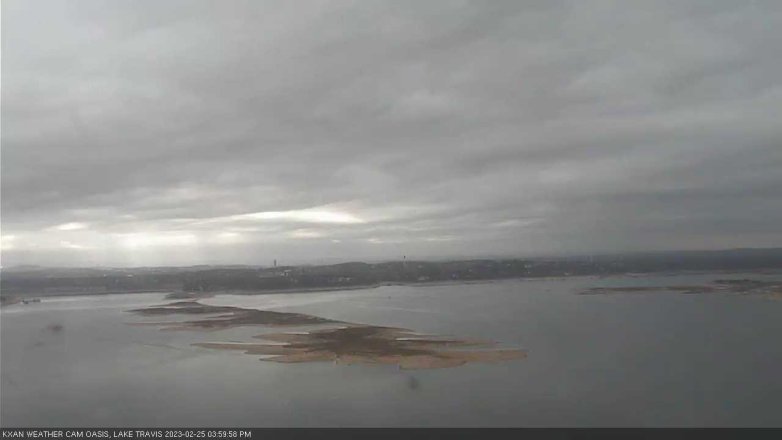 Lake Travis webcam, February 25, 2023 4:00 PM CT