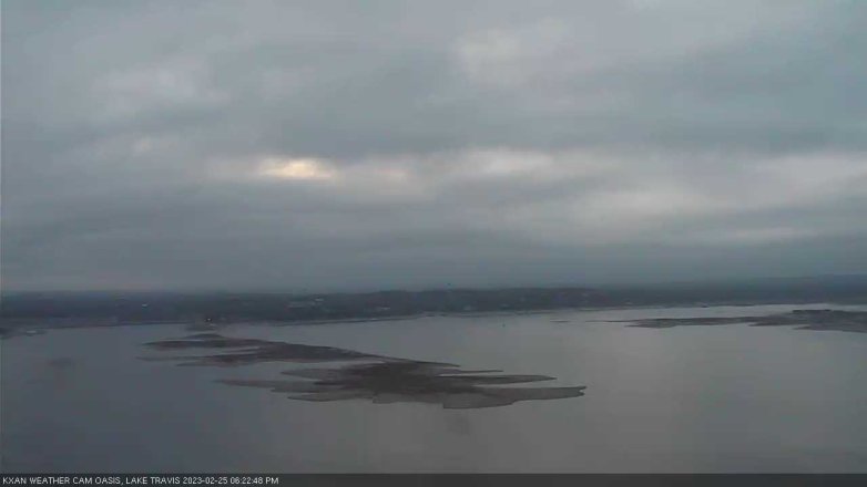 Lake Travis webcam, February 25, 2023 6:25 PM CT