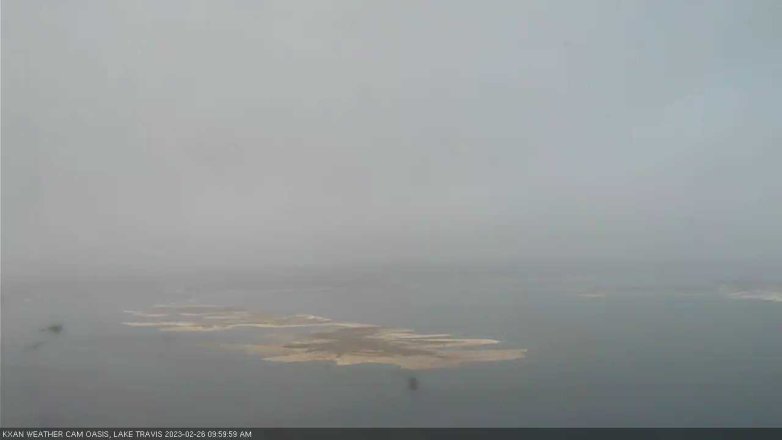 Lake Travis webcam, February 26, 2023 10:00 AM CT