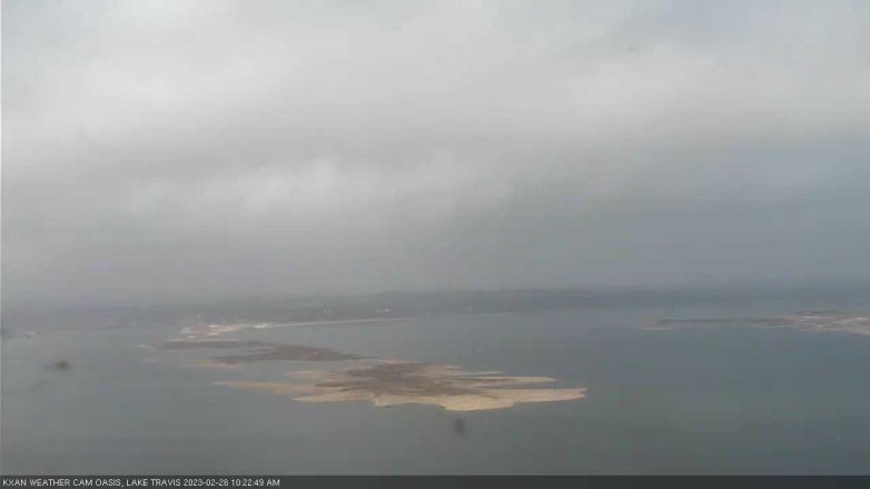 Lake Travis webcam, February 26, 2023 10:25 AM CT