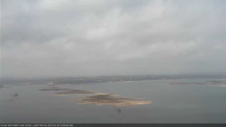 Lake Travis webcam, February 26, 2023 10:45 AM CT