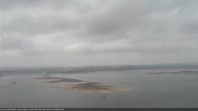 Lake Travis webcam, February 26, 2023 11:00 AM CT
