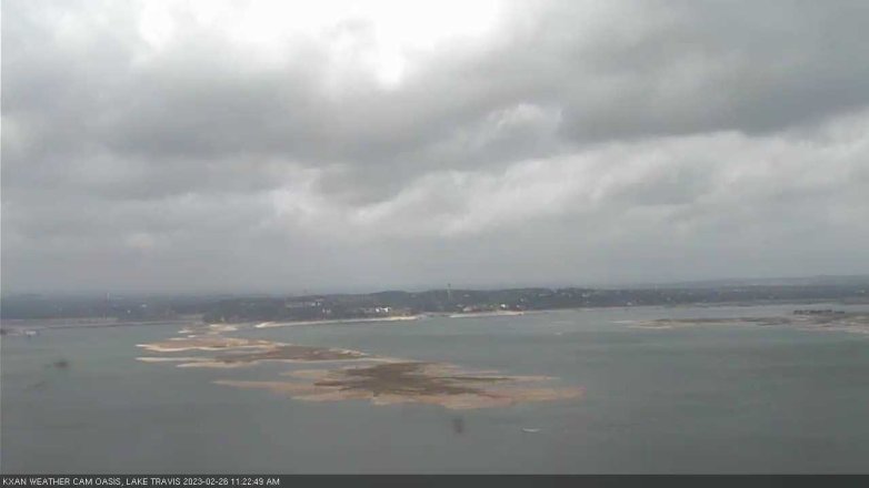 Lake Travis webcam, February 26, 2023 11:25 AM CT