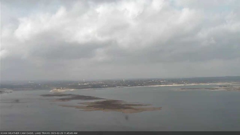 Lake Travis webcam, February 26, 2023 11:45 AM CT