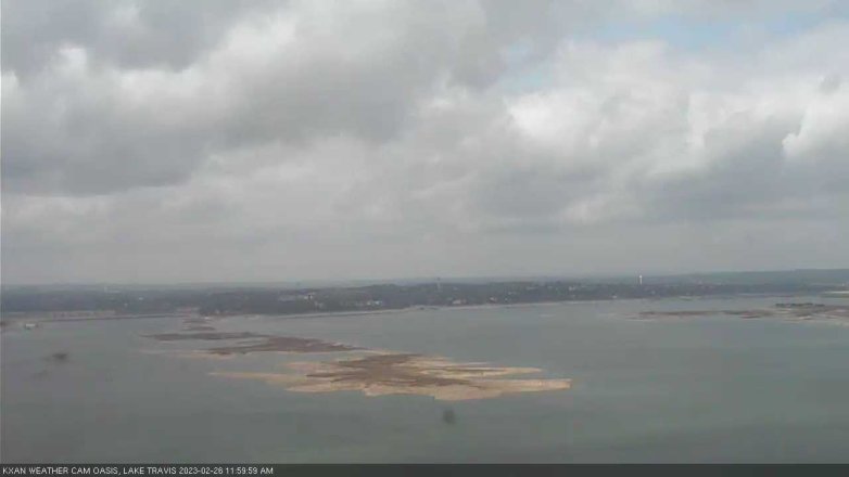 Lake Travis webcam, February 26, 2023 12:00 PM CT