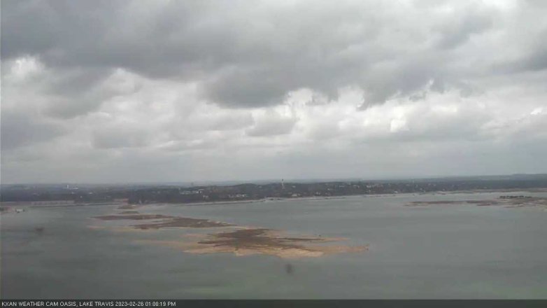 Lake Travis webcam, February 26, 2023 1:00 PM CT