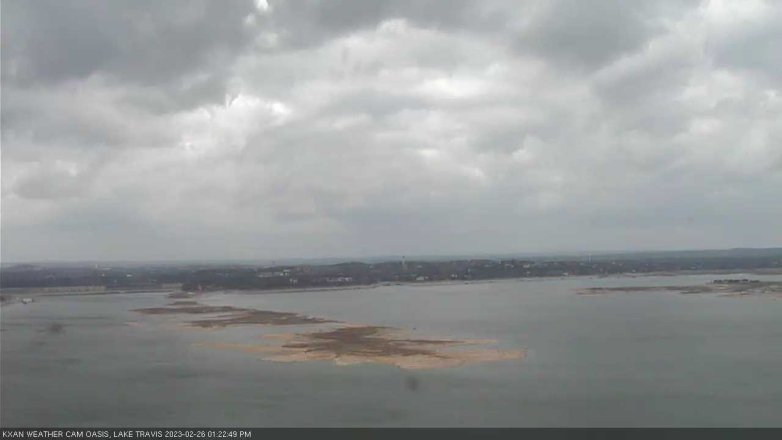 Lake Travis webcam, February 26, 2023 1:25 PM CT