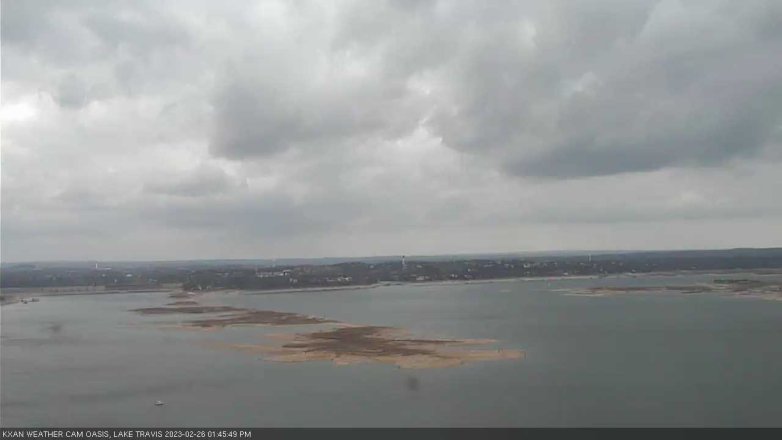 Lake Travis webcam, February 26, 2023 1:45 PM CT