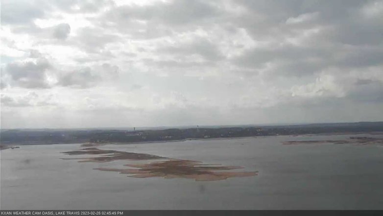 Lake Travis webcam, February 26, 2023 2:45 PM CT