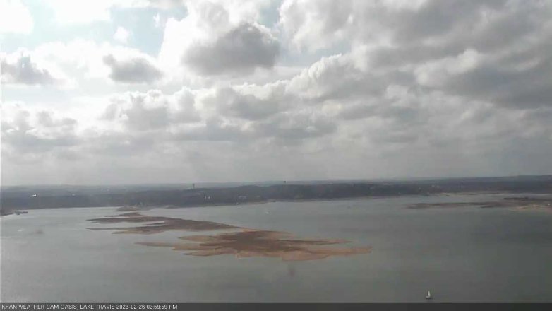 Lake Travis webcam, February 26, 2023 3:00 PM CT