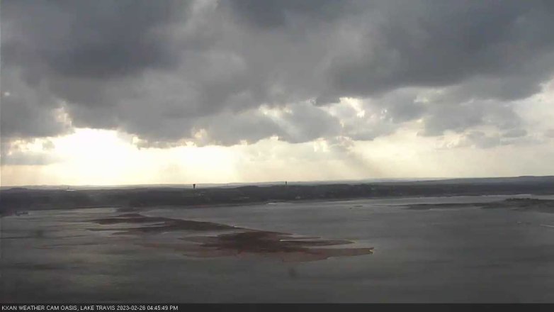 Lake Travis webcam, February 26, 2023 4:45 PM CT