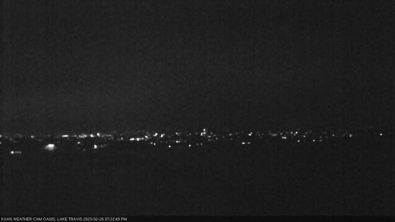 Lake Travis webcam, February 26, 2023 7:25 PM CT