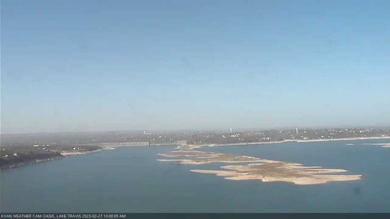 Lake Travis webcam, February 27, 2023 10:00 AM CT