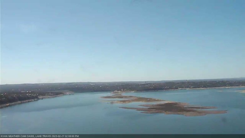 Lake Travis webcam, February 27, 2023 2:00 PM CT