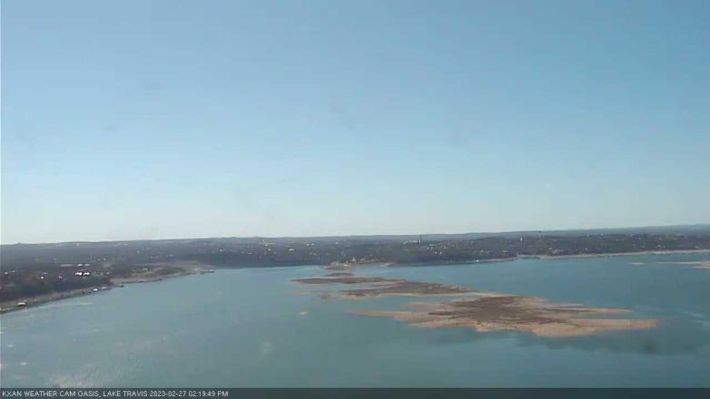 Lake Travis webcam, February 27, 2023 2:25 PM CT