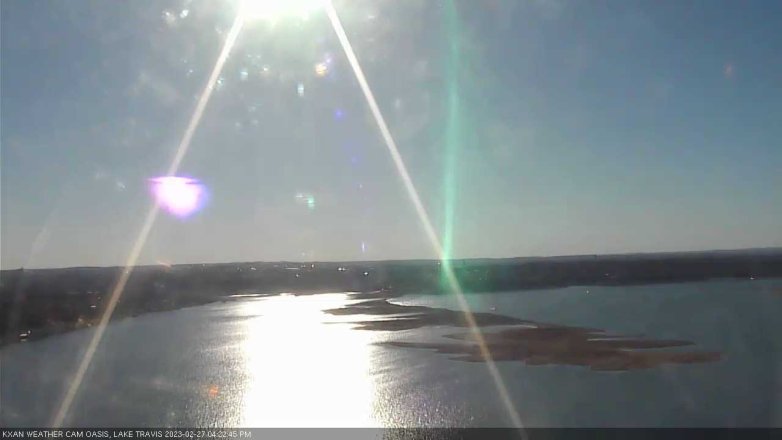 Lake Travis webcam, February 27, 2023 4:25 PM CT