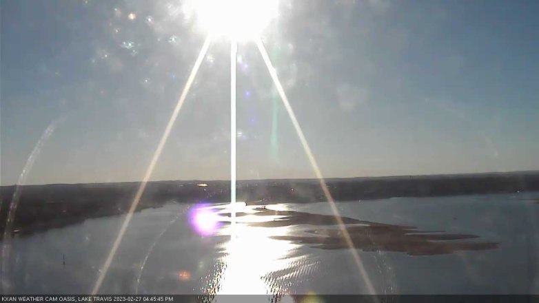 Lake Travis webcam, February 27, 2023 4:45 PM CT