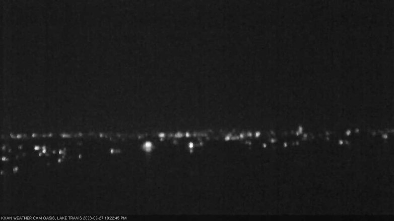 Lake Travis webcam, February 27, 2023 10:25 PM CT