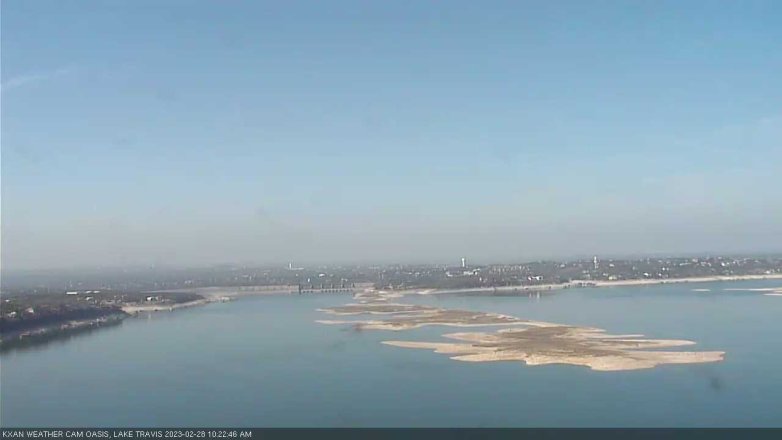 Lake Travis webcam, February 28, 2023 10:25 AM CT